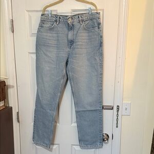 NWT Redone 70's straight in faded vintage indigo